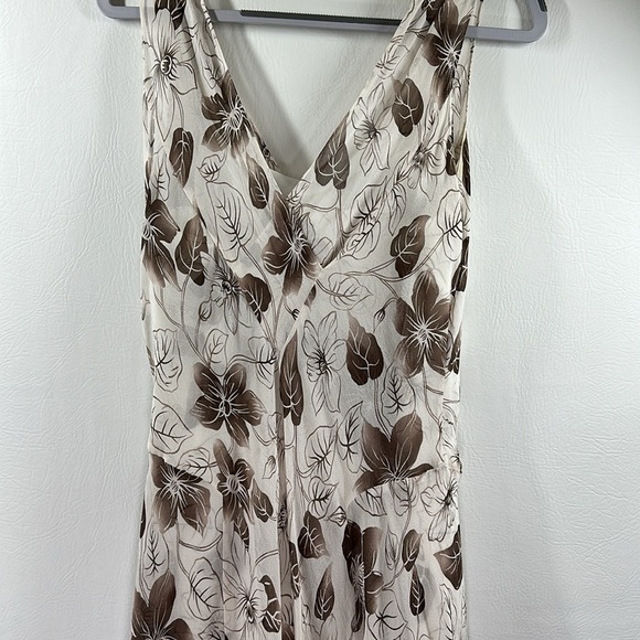 Ann Taylor Loft 100% Silk Sleeveless MIDI Dress, 10P - Picture 6 of 10